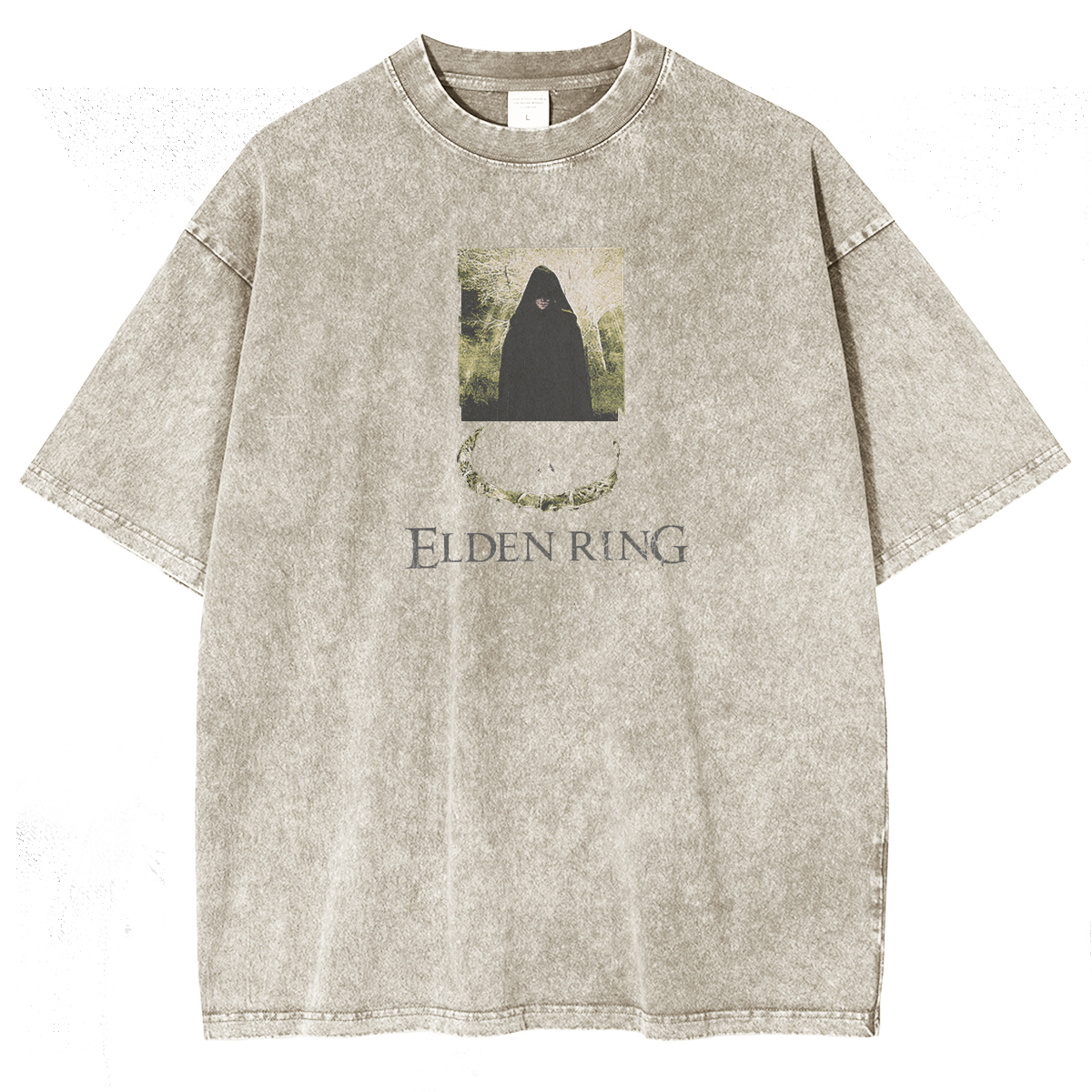 Elden Ring - Life Endures Vintage Game Washed Unisex T-Shirt
