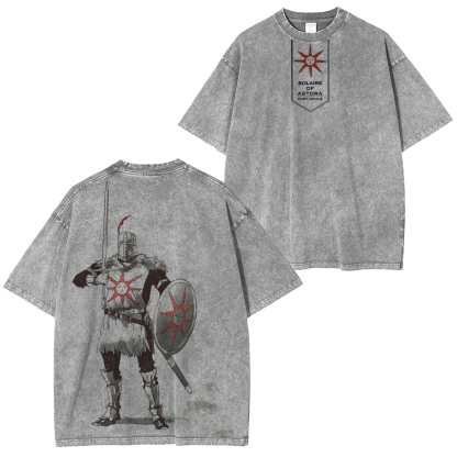 Dark Souls Praise The Sun Vintage Washed Unisex T-Shirt