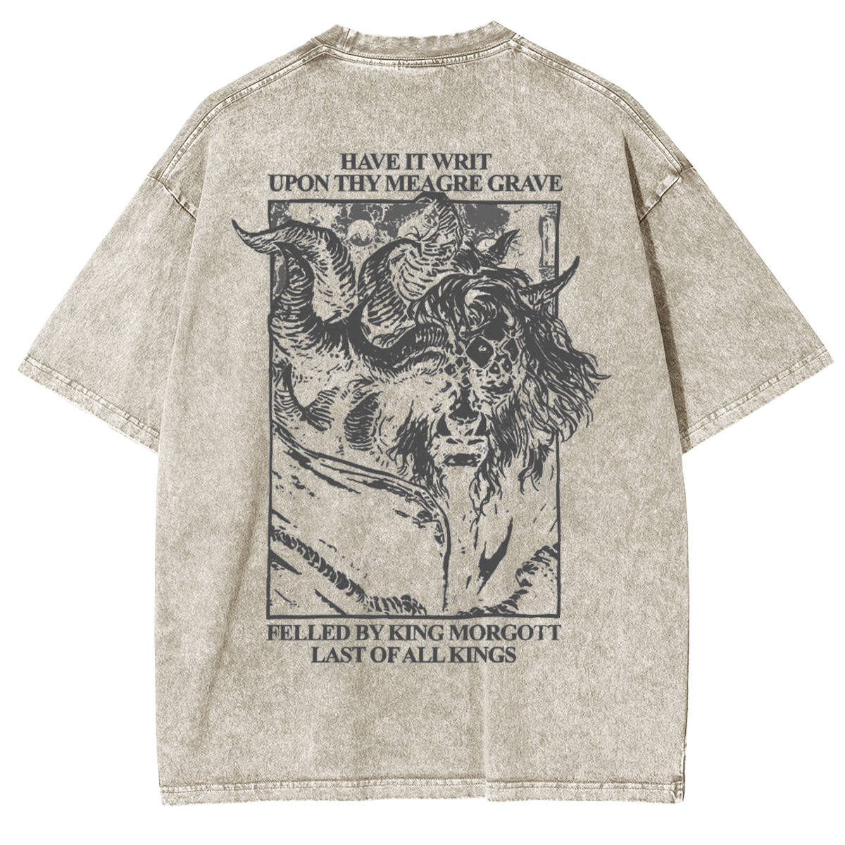 Curse You Bayle! Elden Ring Vintage Washed Unisex T-Shirt