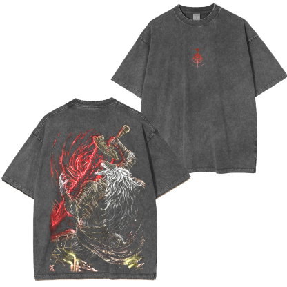 Maliketh Elden Ring Vintage Washed Unisex T-Shirt