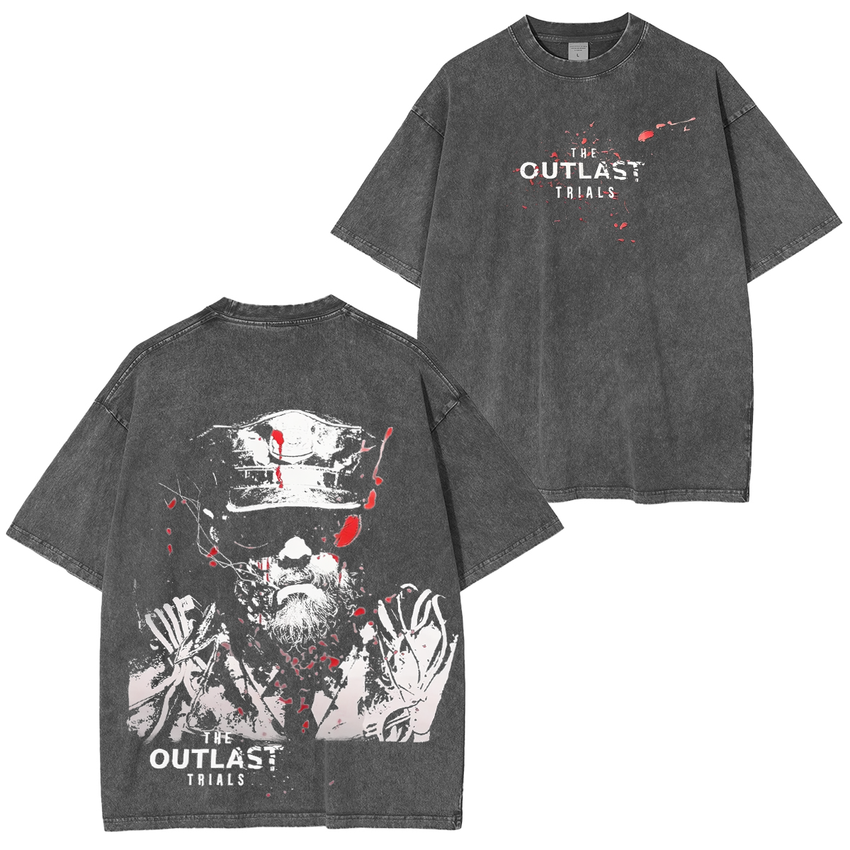 The Outlast Trials Unisex Washed T-shirt/Crewneck/Hoodie