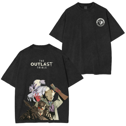 The Outlast Trials Unisex Washed T-shirt/Crewneck/Hoodie