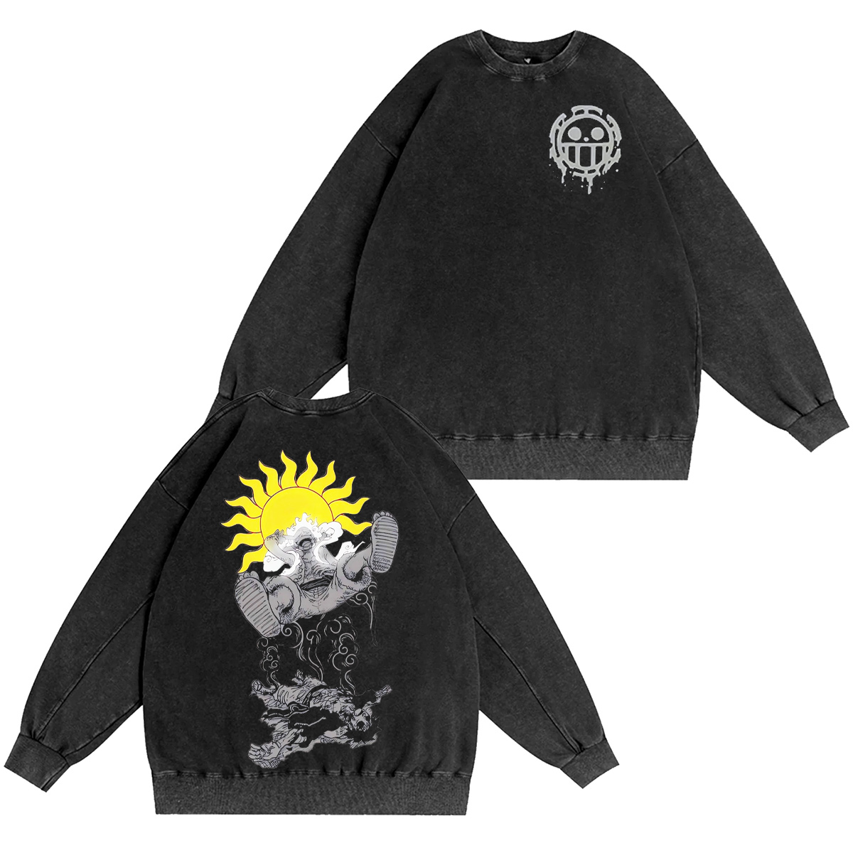 One Piece Washed T-shirt/Crewneck/Hoodie