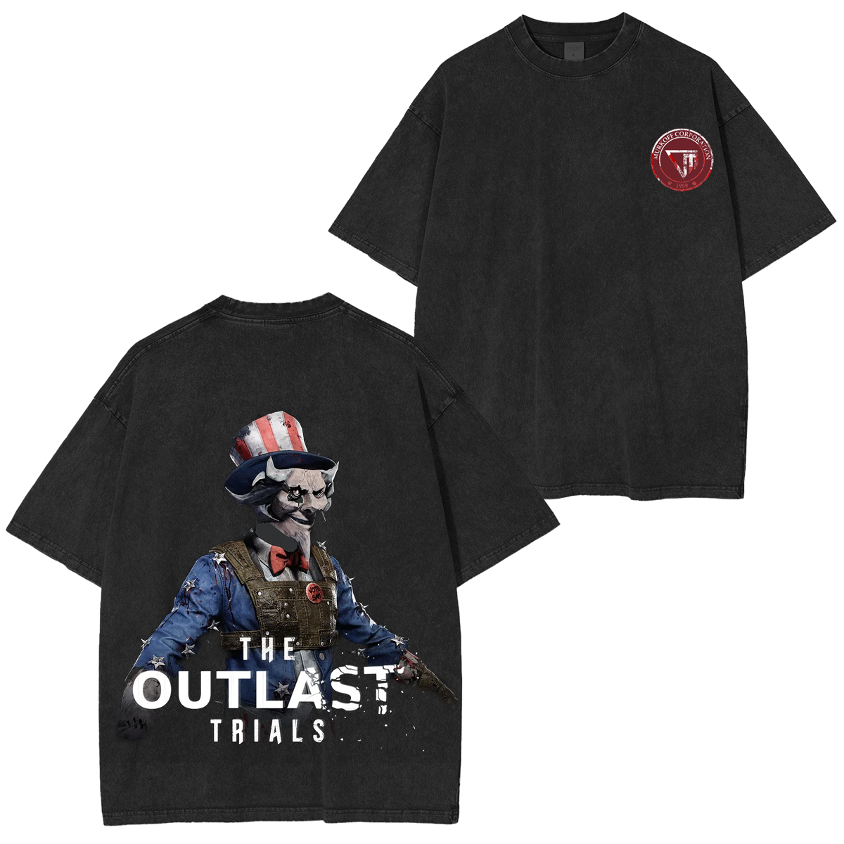 The Outlast Trials Unisex Washed T-shirt/Crewneck/Hoodie