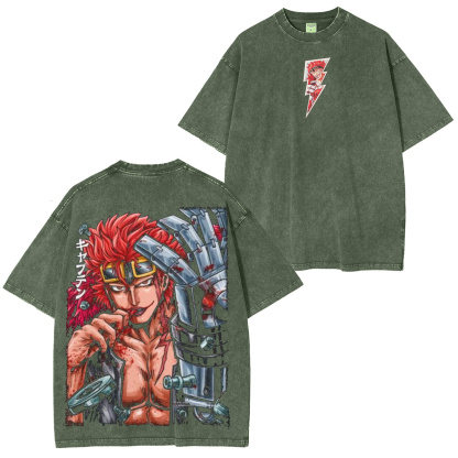 Eustass Kid One Piece Washed T-shirt/Crewneck/Hoodie