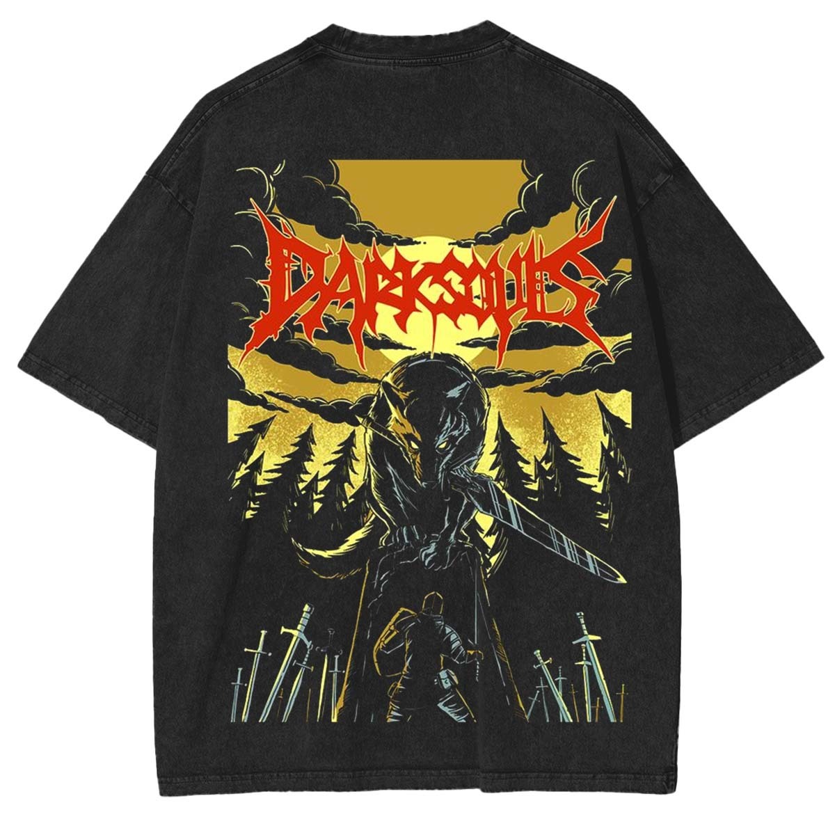 Dark Souls Unisex Washed T-Shirt