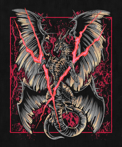 Drippy Souls Lichdragon Fortissax Unisex Washed T-Shirt