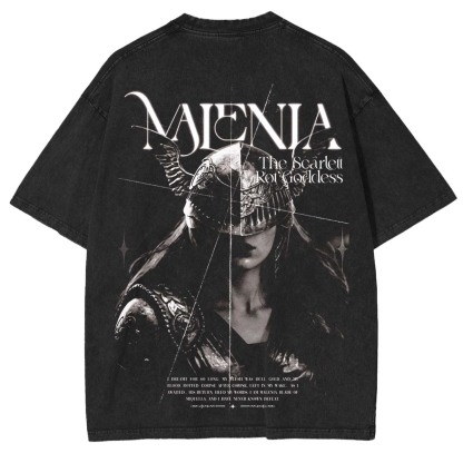Malenia Elden Ring Vintage Unisex Anime T-shirt
