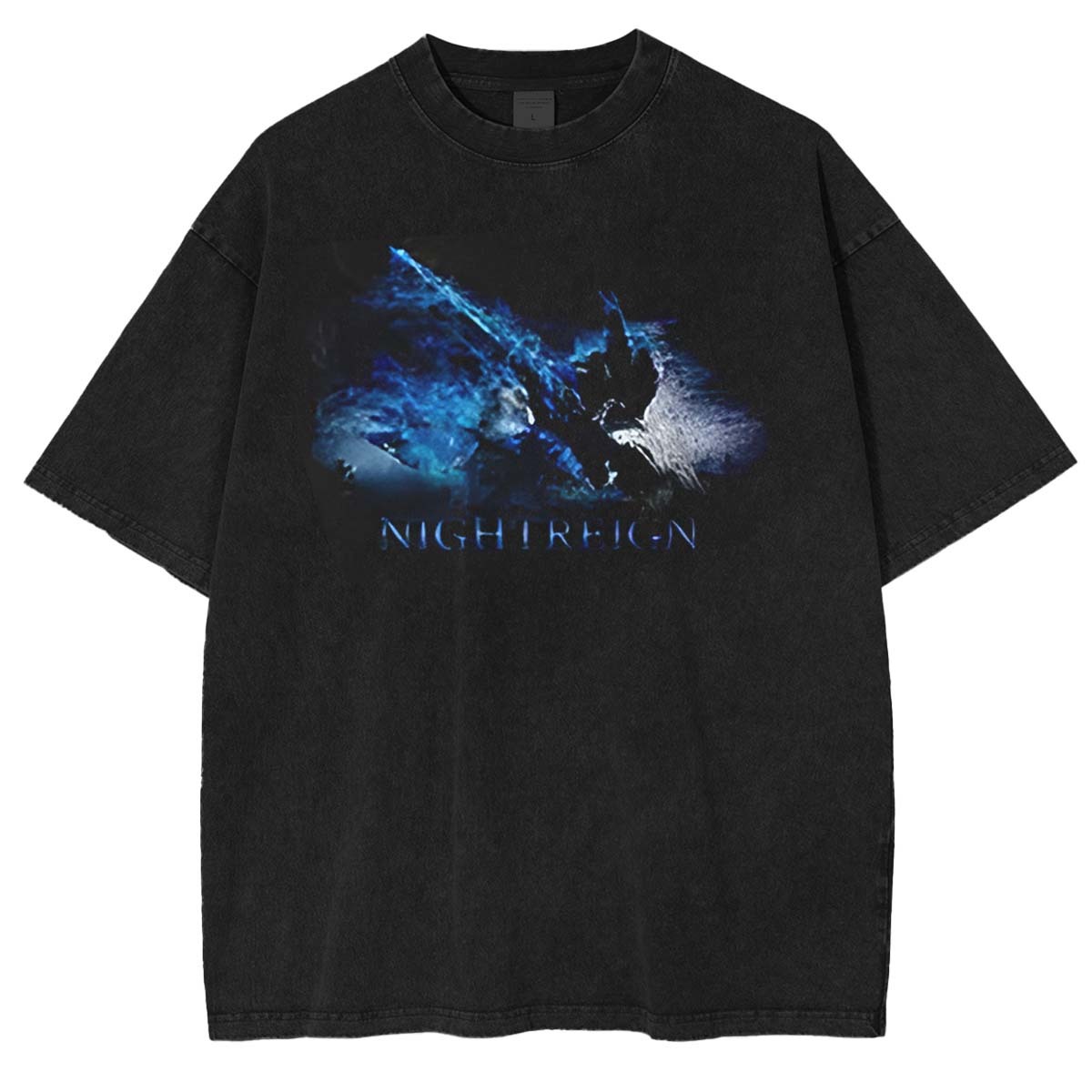 Elden Ring Night's Rule Vintage Unisex Washed T-shirt