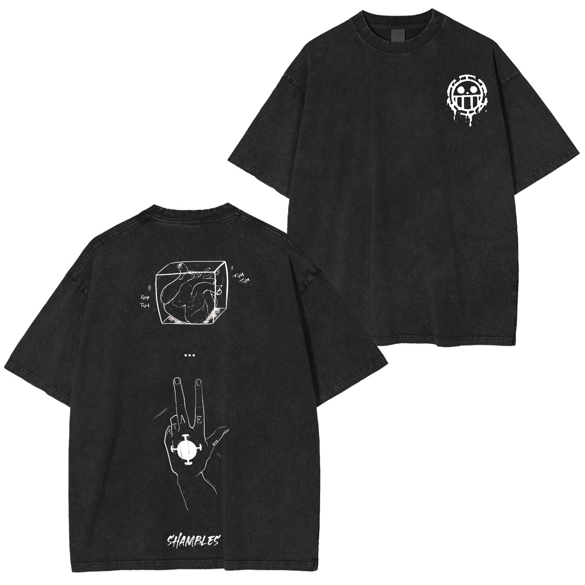 One Piece Vintage Washed T-shirt/Crewneck/Hoodie