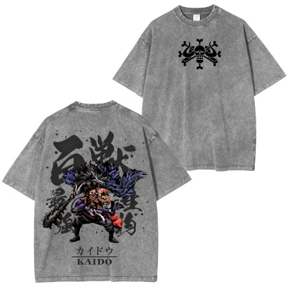 Kaido One Piece Washed T-shirt/Crewneck/Hoodie