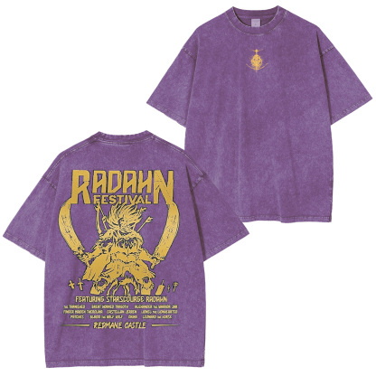 Starscourge Radahn Elden Ring Vintage Washed Unisex T-Shirt
