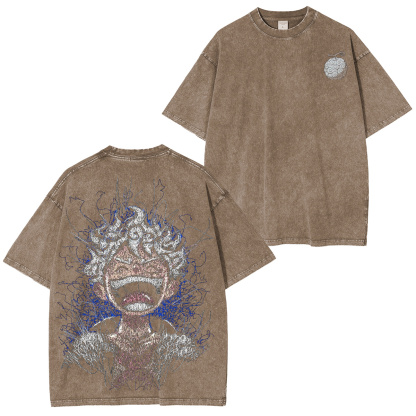 Sun God Nika One Piece Washed T-shirt/Crewneck/Hoodie