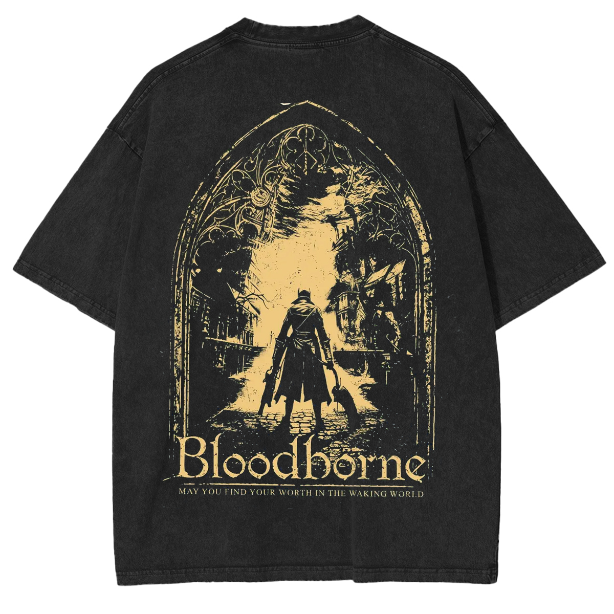 Hidetaka Miyazaki's Bloodborne Soulsborne Vintage Unisex Anime T-shirt