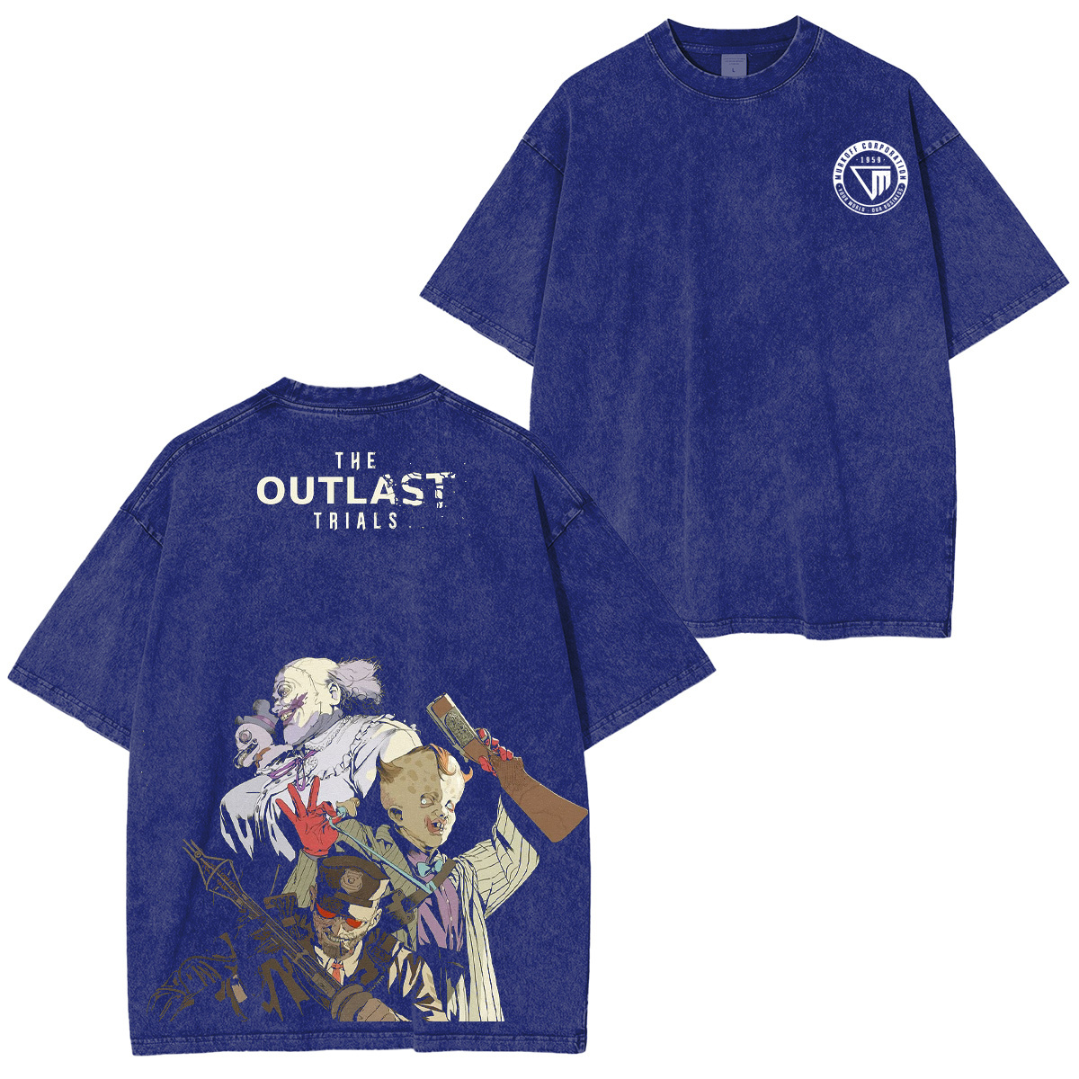 The Outlast Trials Vintage Washed T-shirt/Crewneck/Hoodie
