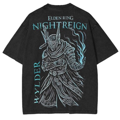 Elden Ring Nightreign Vintage Washed Unisex T-Shirt