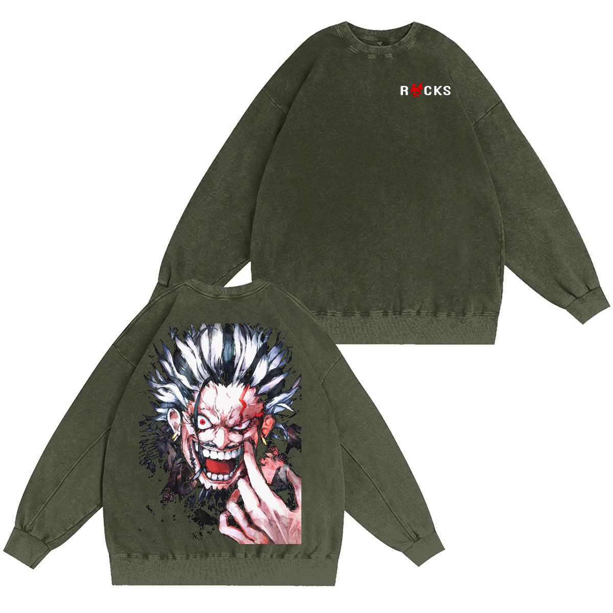 Rocks D Xebec One Piece Vintage Washed T-shirt/Crewneck/Hoodie