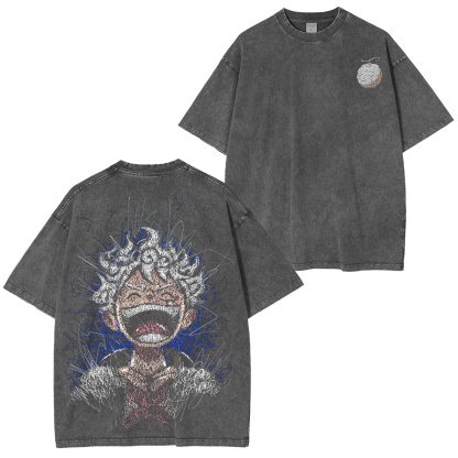 Sun God Nika One Piece Washed T-shirt/Crewneck/Hoodie