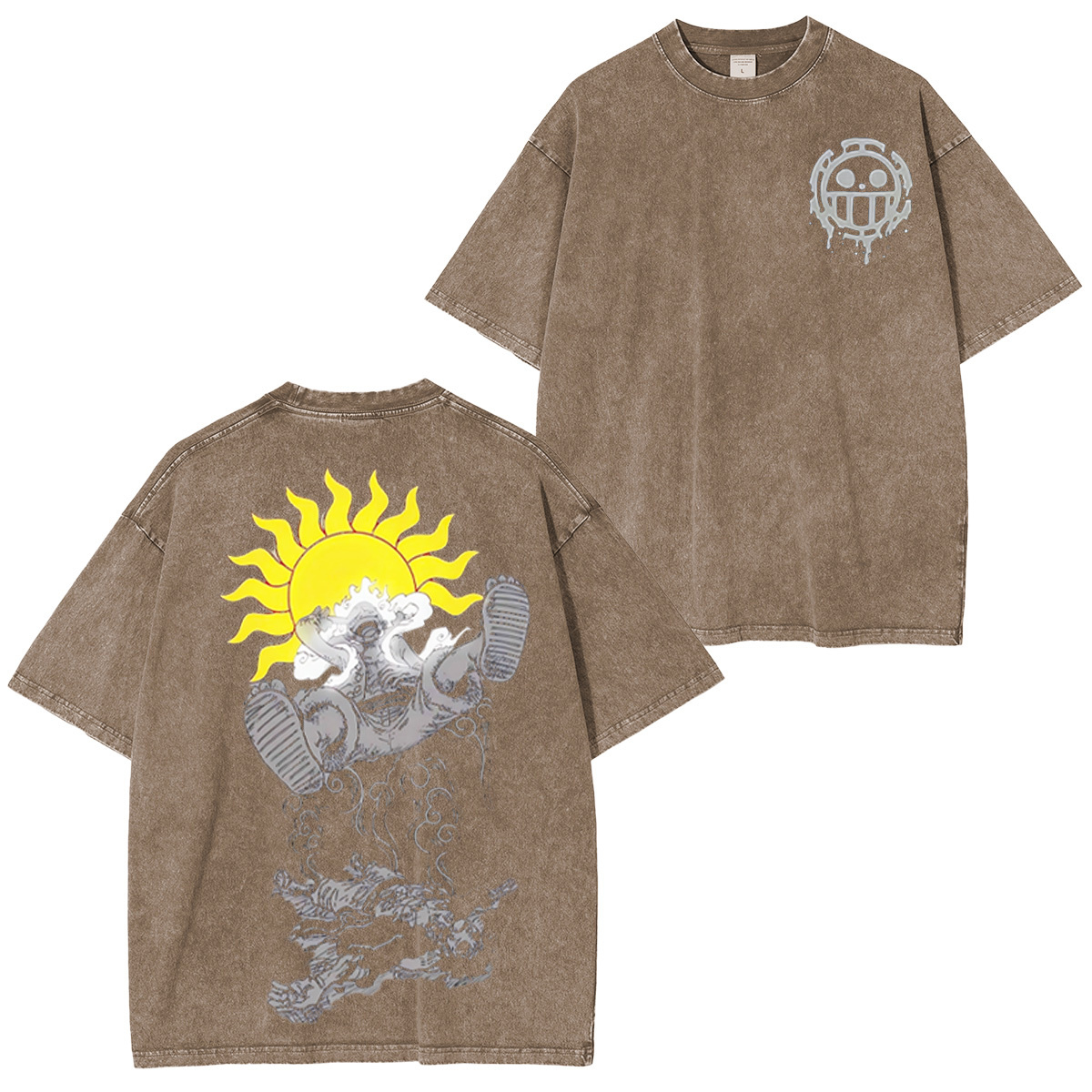 One Piece Washed T-shirt/Crewneck/Hoodie