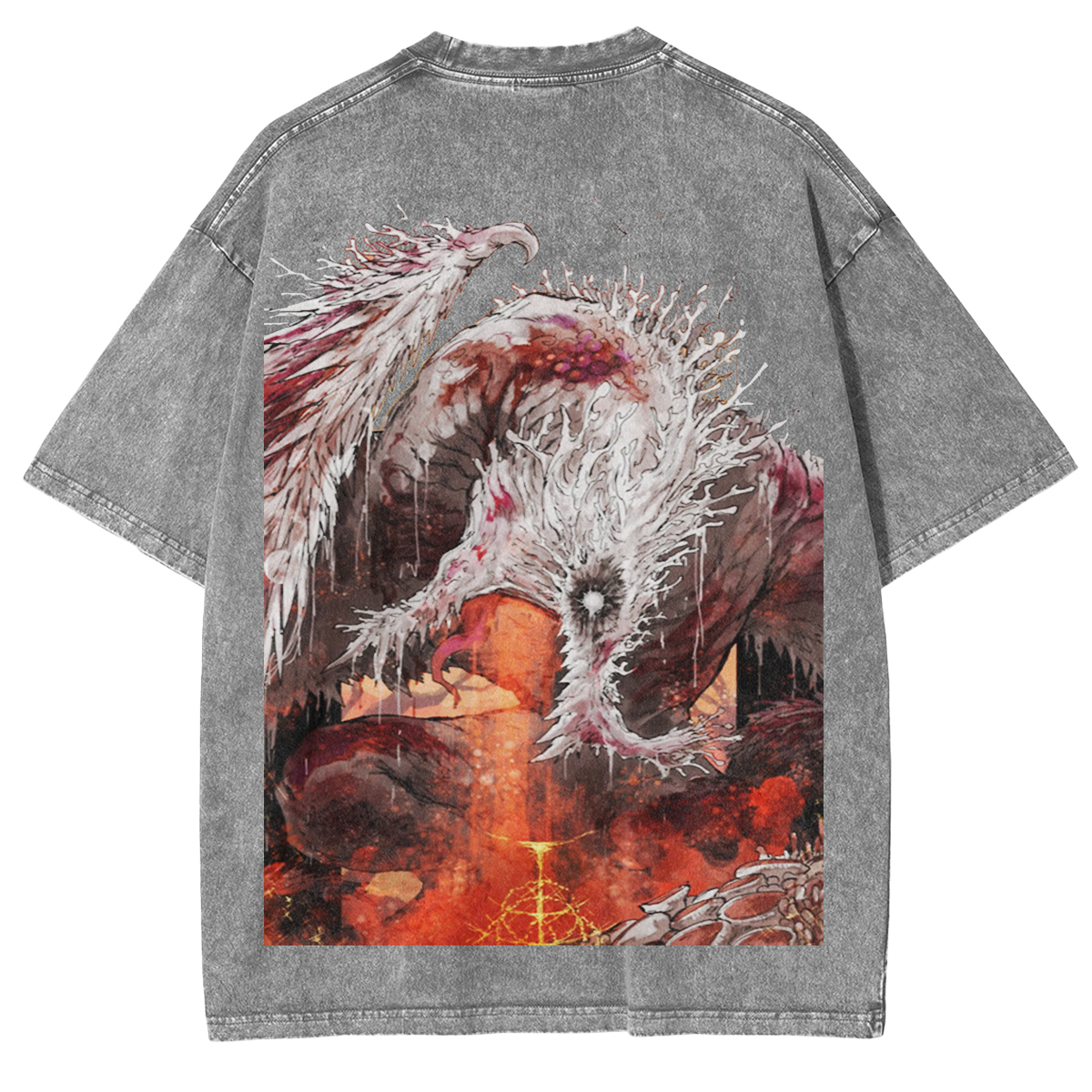 Elden Ring Evil Vintage Washed Unisex T-Shirt