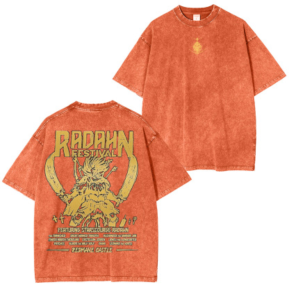 Starscourge Radahn Elden Ring Vintage Washed Unisex T-Shirt