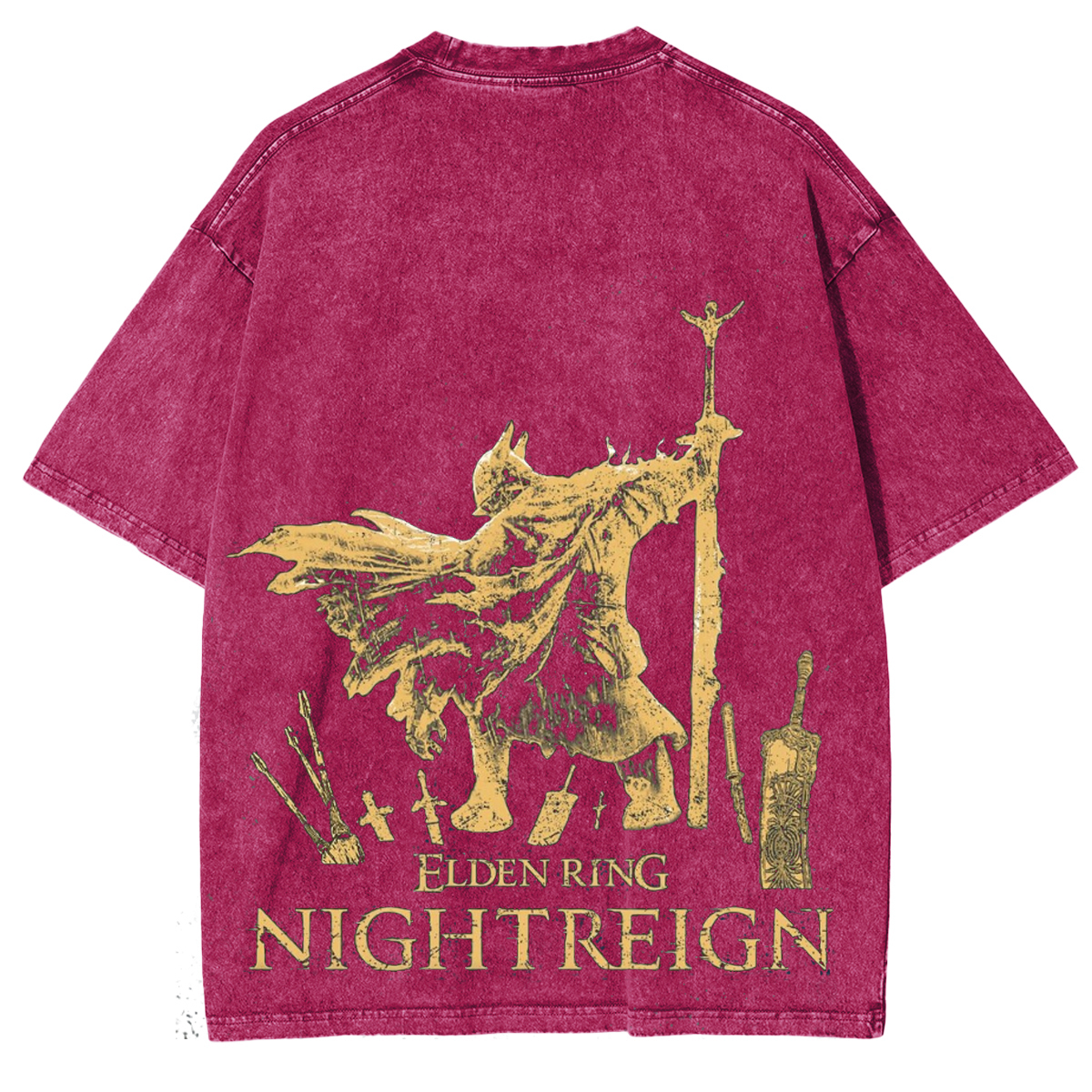 Elden Ring Nightreign Vintage Washed Unisex T-Shirt