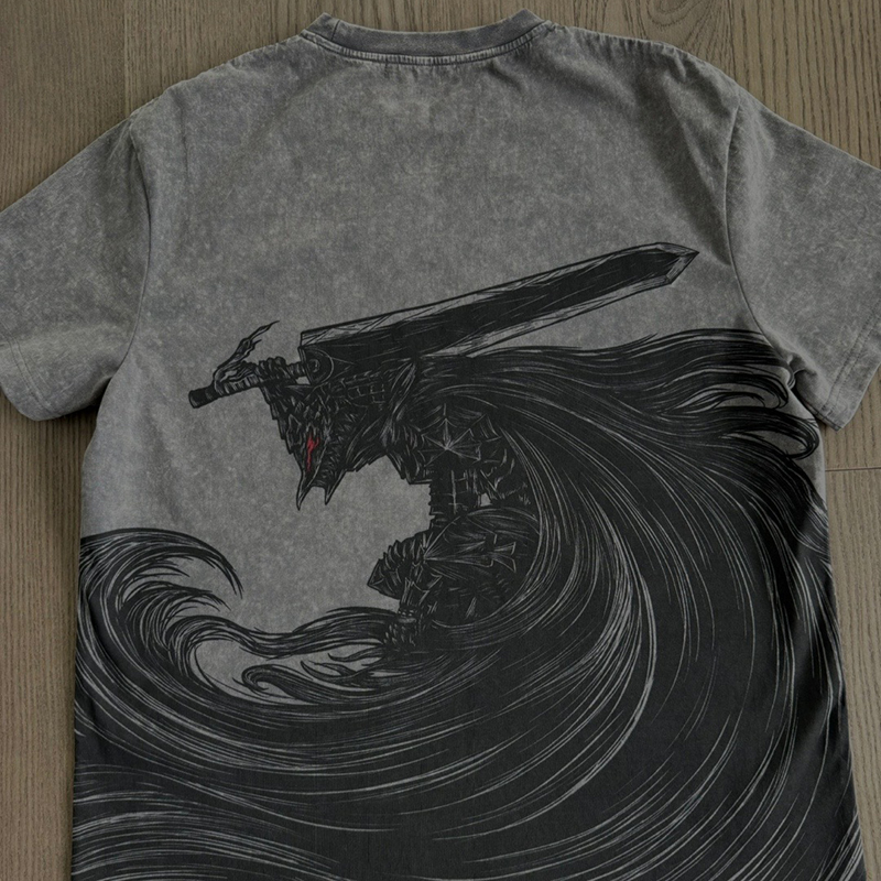 Vintage Washed T Shirt -B.K.