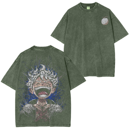 Sun God Nika One Piece Washed T-shirt/Crewneck/Hoodie
