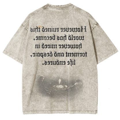 Elden Ring - Life Endures Vintage Game Washed Unisex T-Shirt