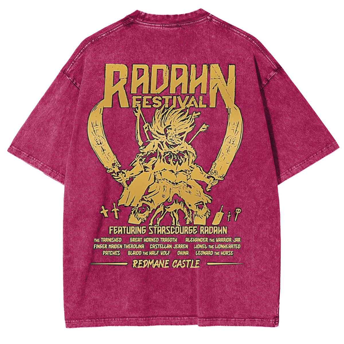 Starscourge Radahn Elden Ring Vintage Washed Unisex T-Shirt
