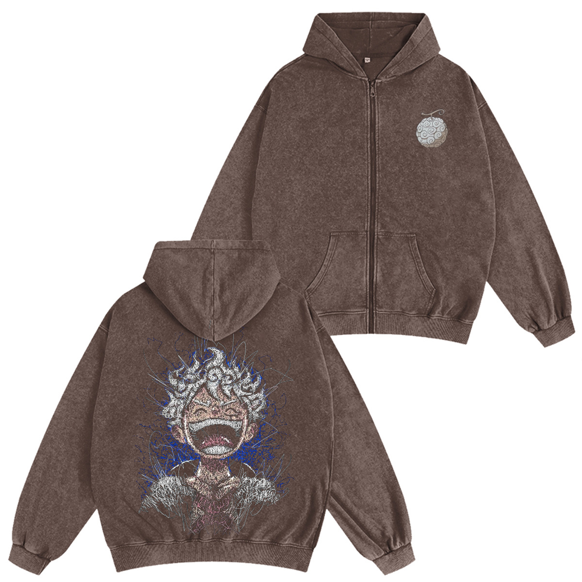 Sun God Nika One Piece Washed T-shirt/Crewneck/Hoodie
