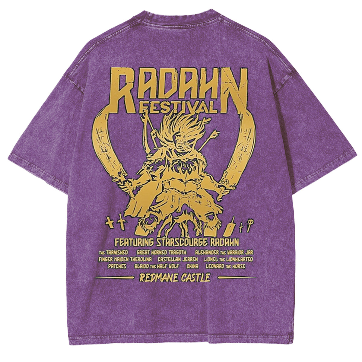 Starscourge Radahn Elden Ring Vintage Washed Unisex T-Shirt