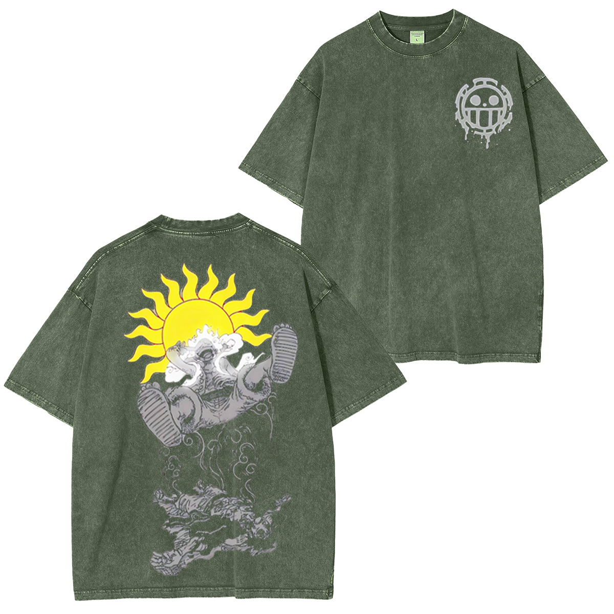 One Piece Washed T-shirt/Crewneck/Hoodie