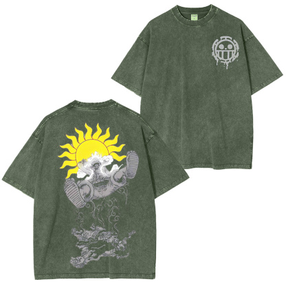 One Piece Washed T-shirt/Crewneck/Hoodie