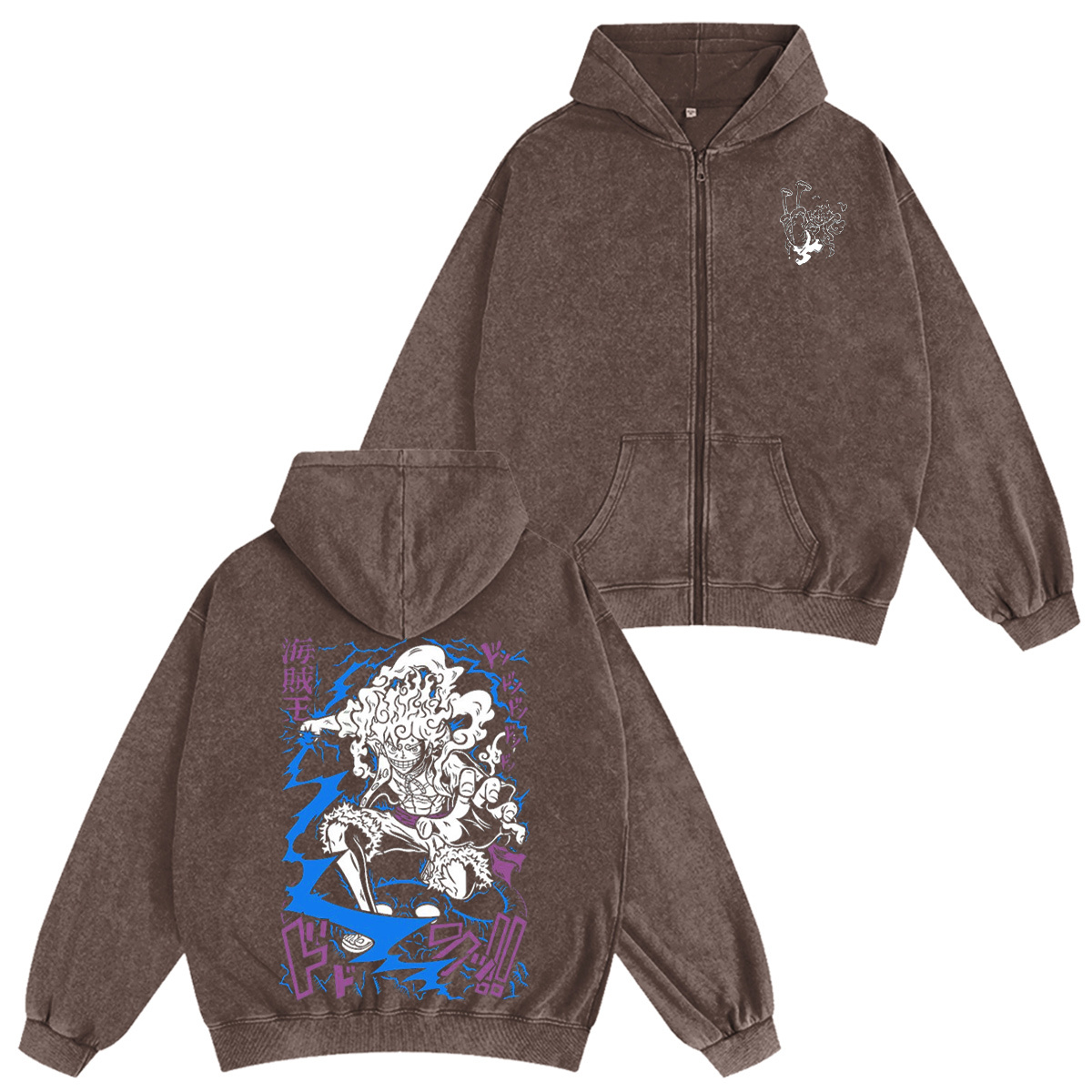 Luffy One Piece Washed T-shirt/Crewneck/Hoodie