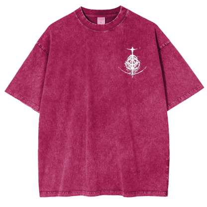 Curse You Bayle! Elden Ring Vintage Washed Unisex T-Shirt