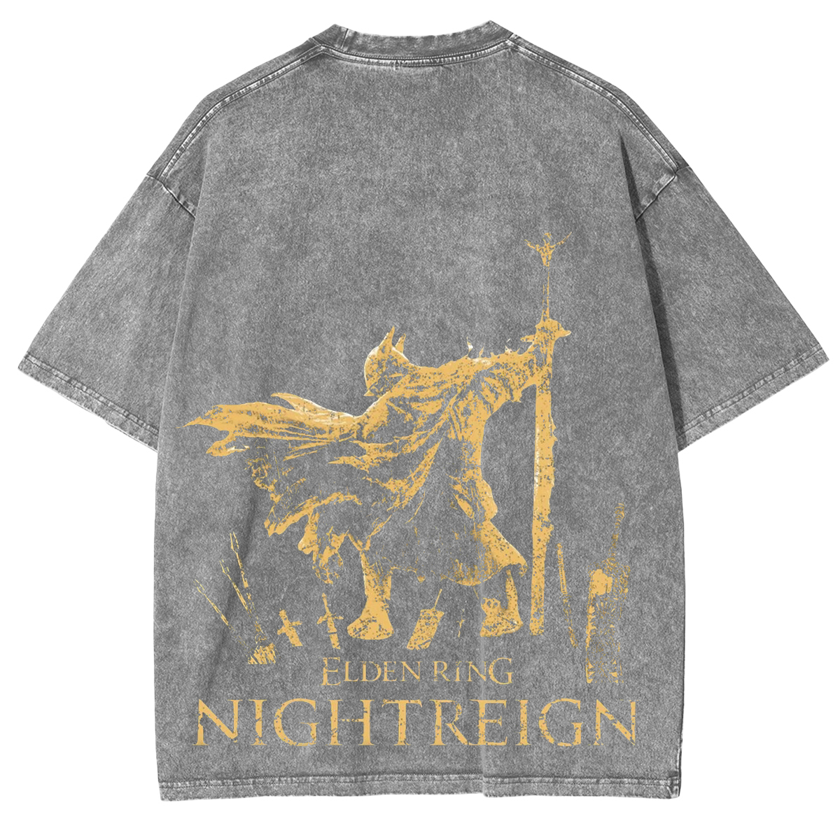 Elden Ring Nightreign Vintage Washed Unisex T-Shirt