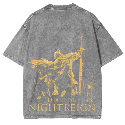 Elden Ring Nightreign Vintage Washed Unisex T-Shirt