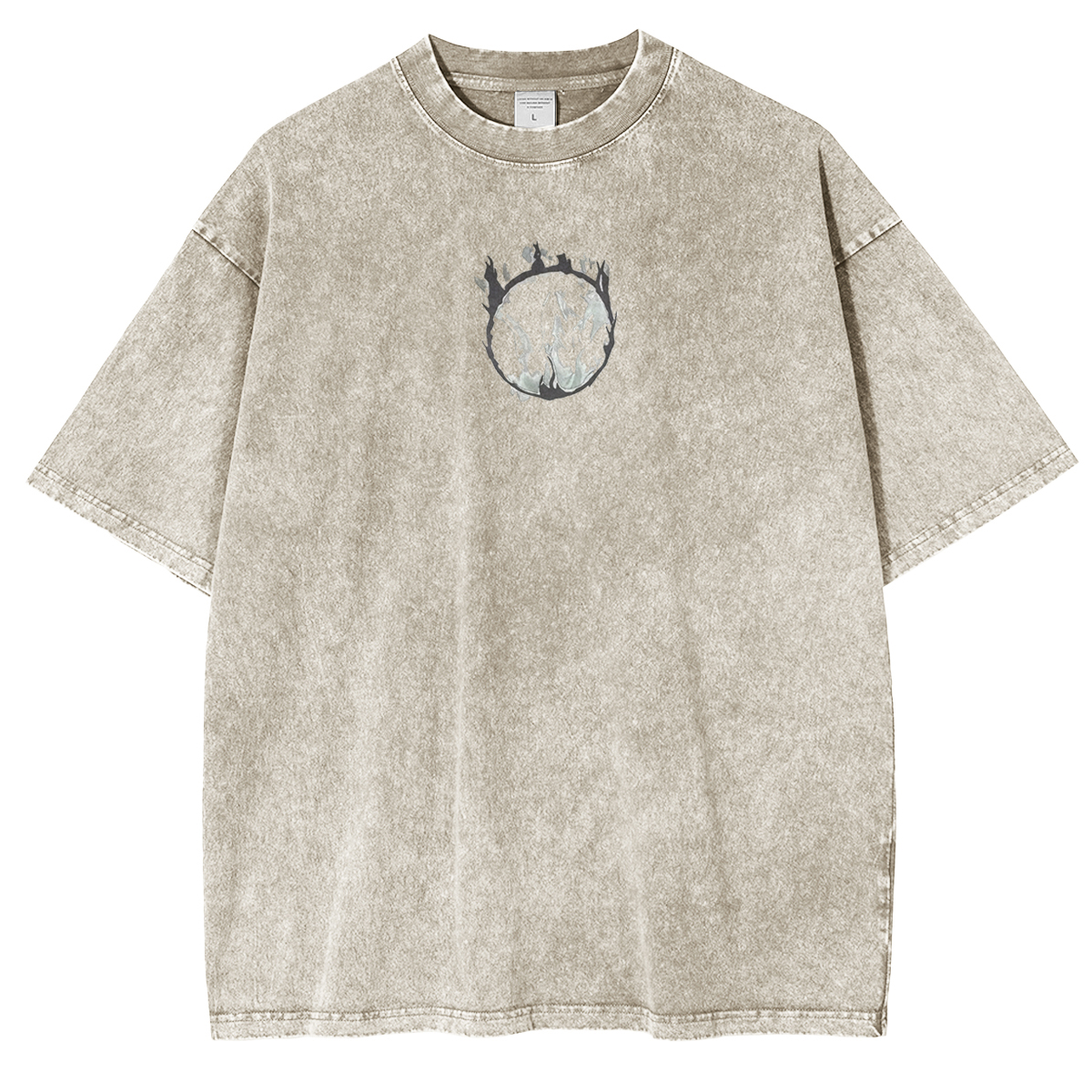 Dark Souls Great Grey Wolf Sif Vintage Washed Unisex T-Shirt