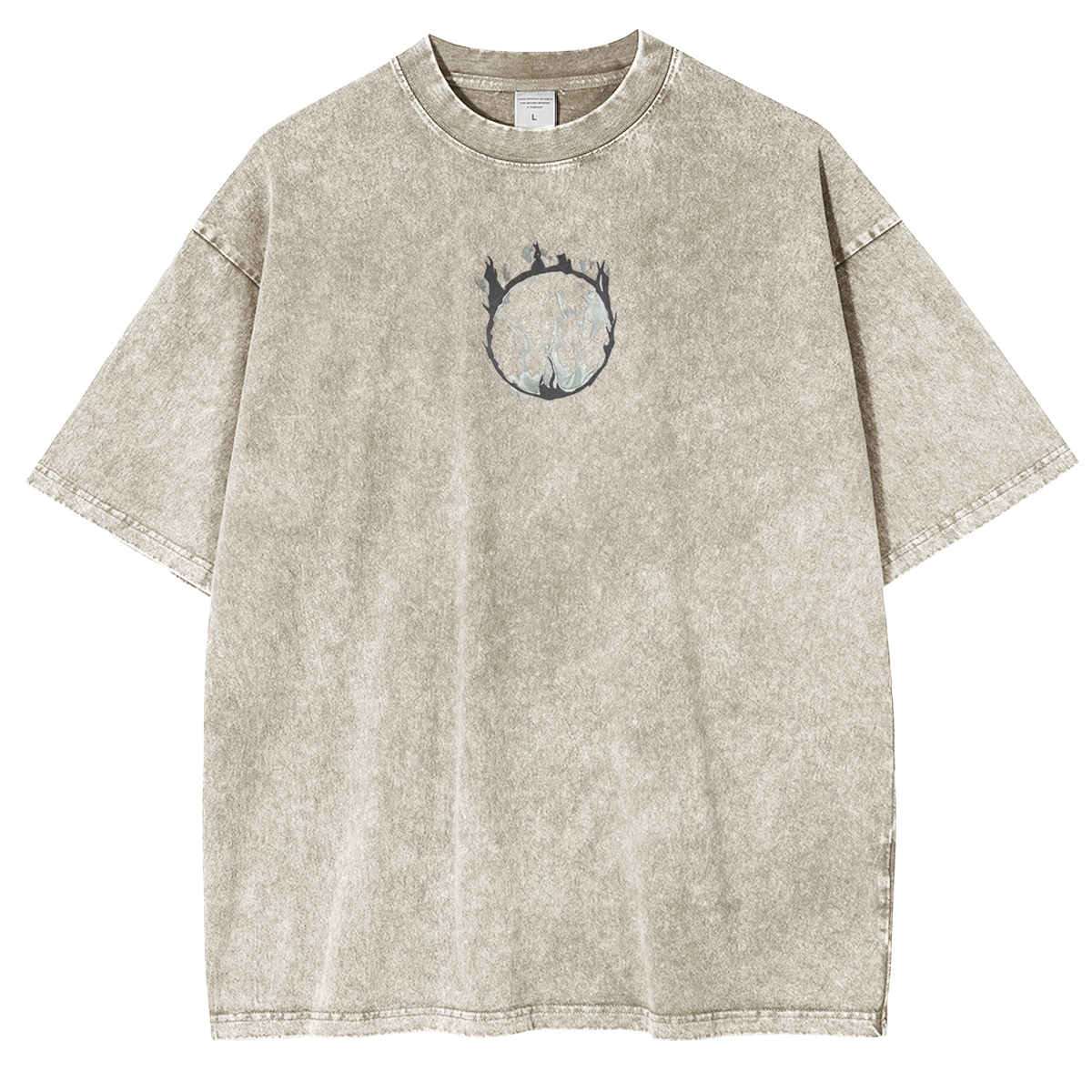 Dark Souls Great Grey Wolf Sif Vintage Washed Unisex T-Shirt