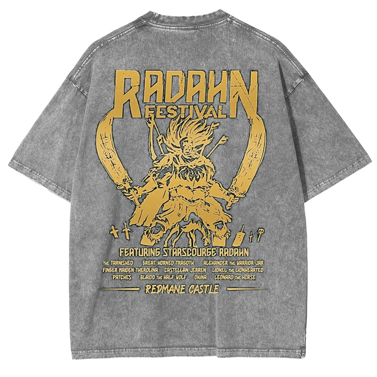 Starscourge Radahn Elden Ring Vintage Washed Unisex T-Shirt