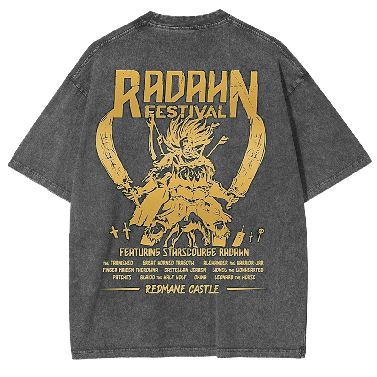 Starscourge Radahn Elden Ring Vintage Washed Unisex T-Shirt