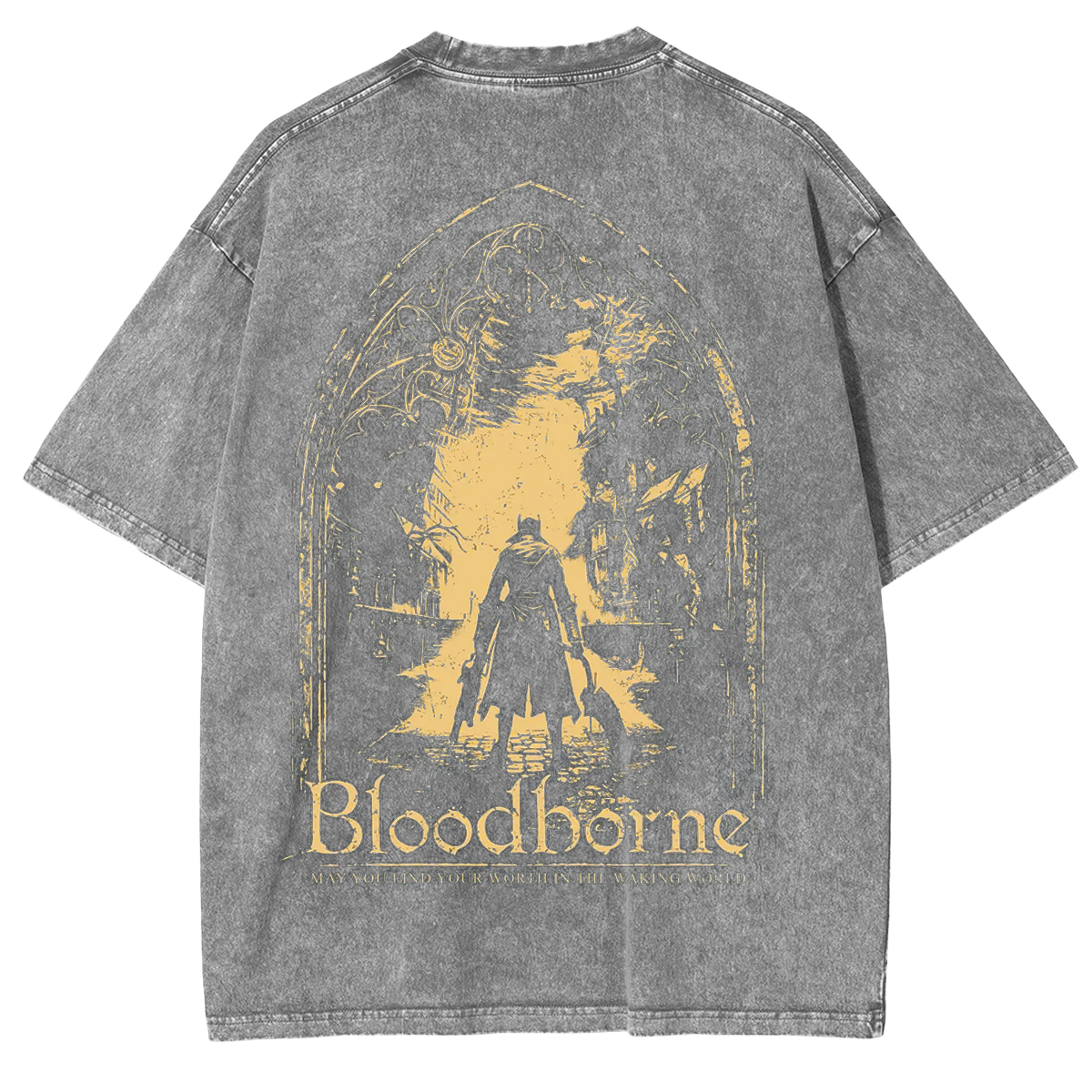 Hidetaka Miyazaki's Bloodborne Soulsborne Vintage Unisex Anime T-shirt