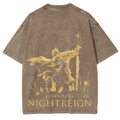 Elden Ring Nightreign Vintage Washed Unisex T-Shirt
