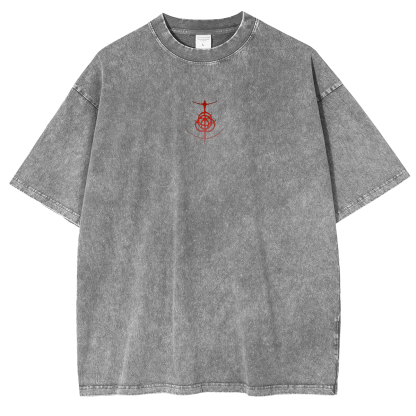 [Copy]Eldenring Radahn Vintage Game Washed Unisex T-Shirt