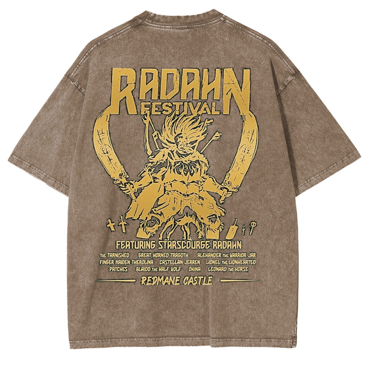Starscourge Radahn Elden Ring Vintage Washed Unisex T-Shirt