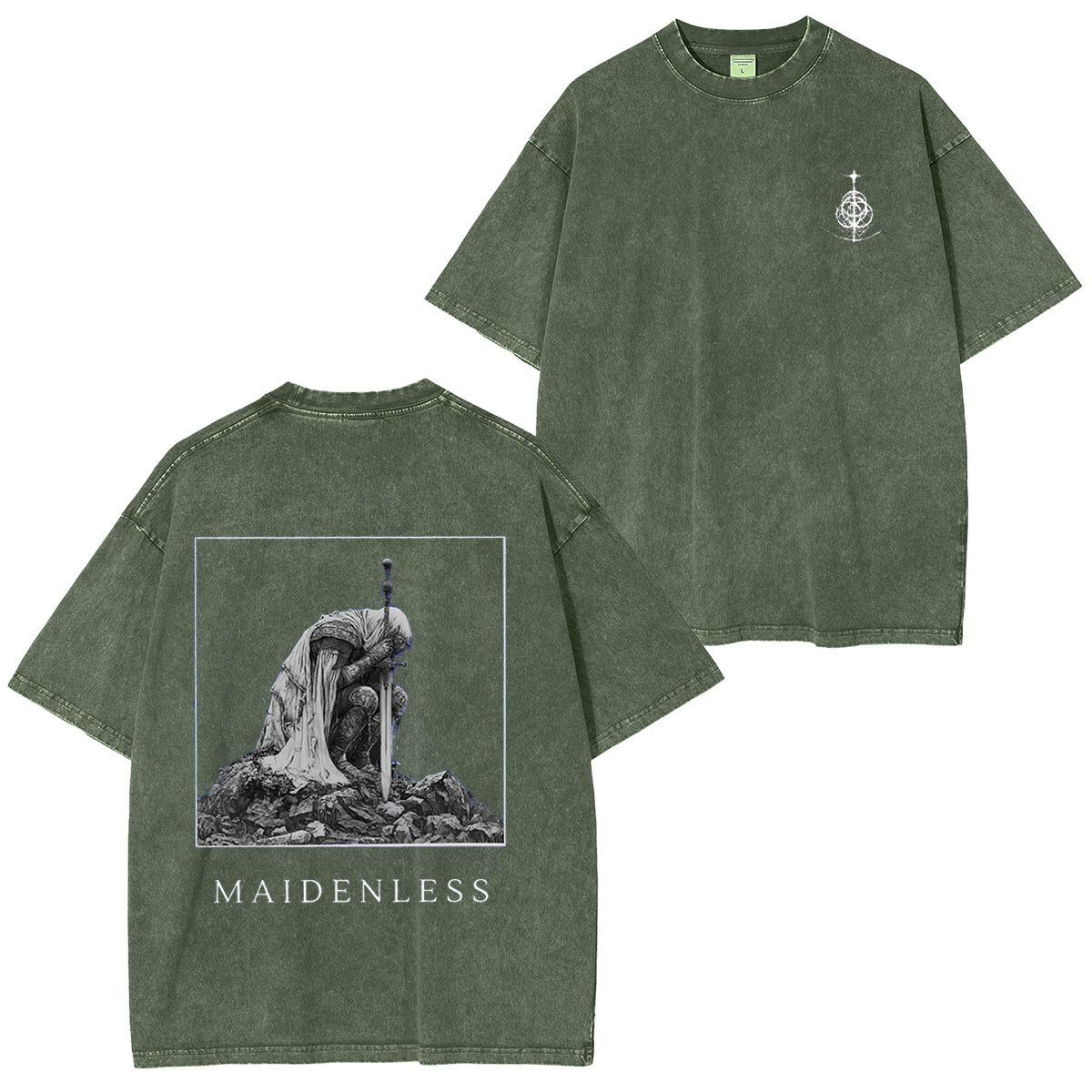 Maidenless Elden Ring Vintage Washed Unisex T-Shirt