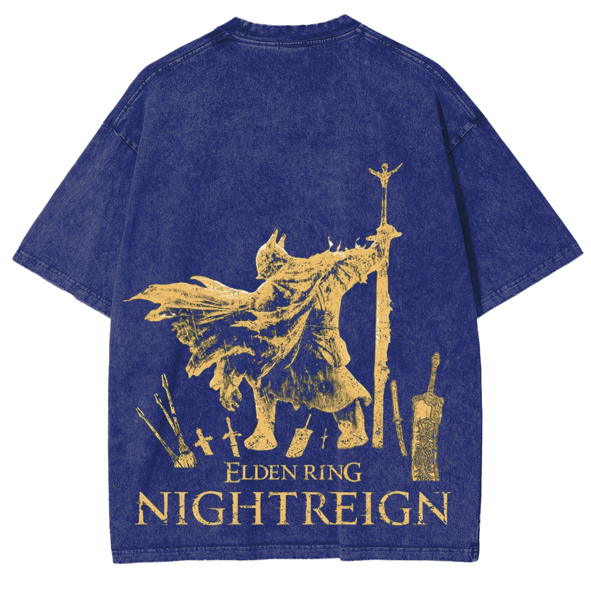 Elden Ring Nightreign Vintage Washed Unisex T-Shirt