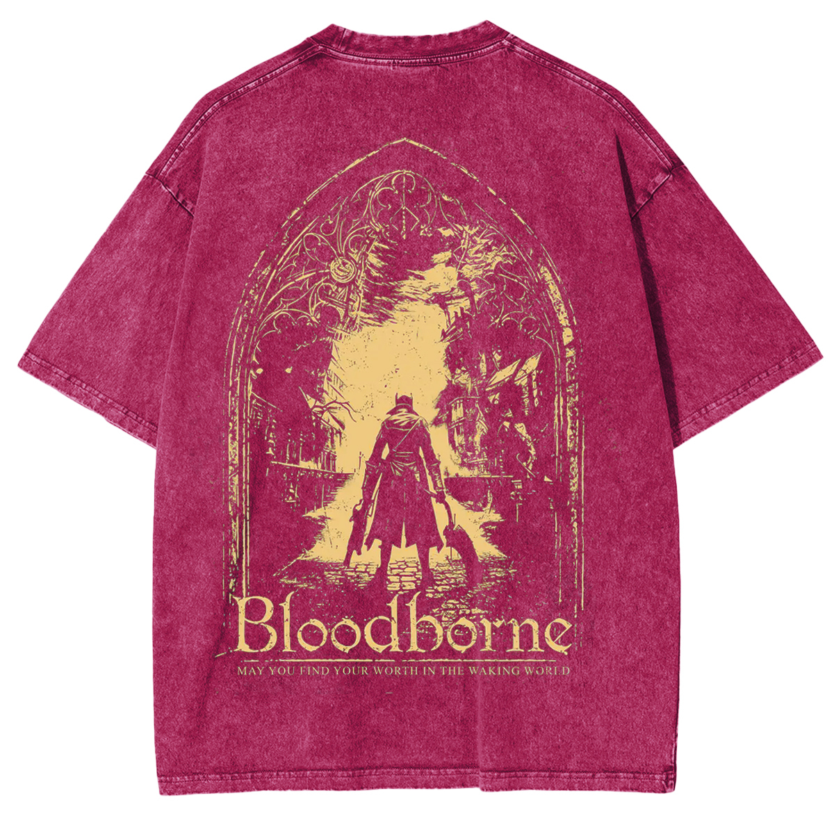 Hidetaka Miyazaki's Bloodborne Soulsborne Vintage Unisex Anime T-shirt