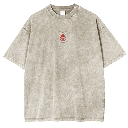[Copy]Eldenring Radahn Vintage Game Washed Unisex T-Shirt